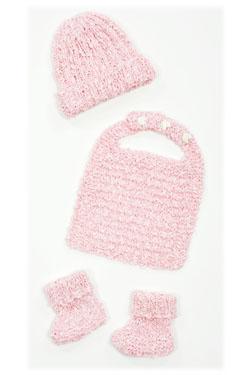 CK05 Pattern - Cotton Kisses: Hat, Bib and Booties